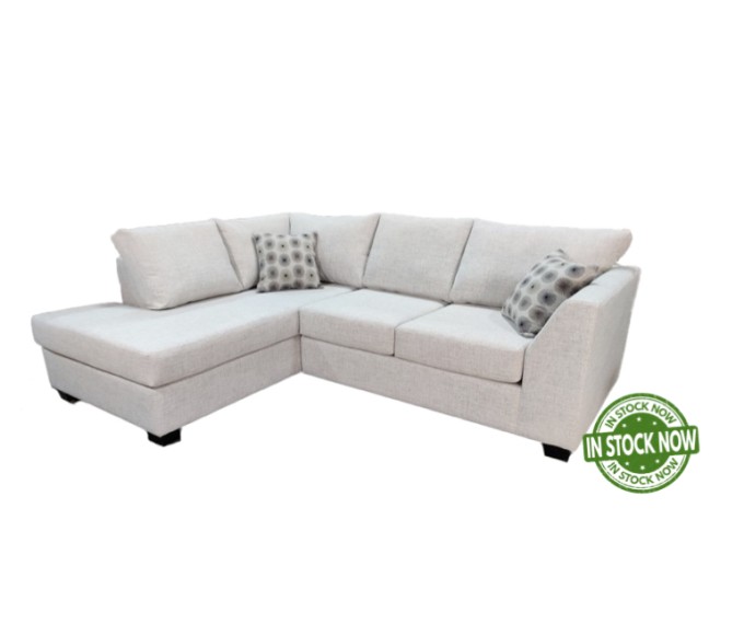 Sheffield Loveseat/Chaise Sectional - Stocked